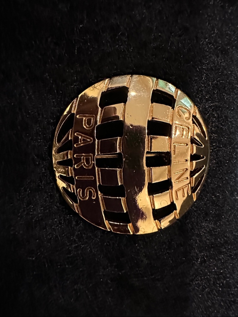 Celine Paris Gold-Vintage Brooch 1980’s